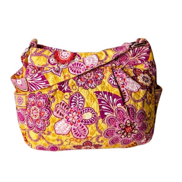 VERA BRADLEY Shoulder Bag In Bali Gold Pattern - Picture 2 of 8